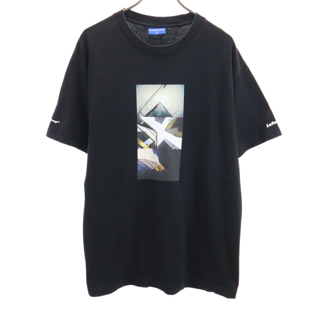 Lafayette ラファイエット 半袖 Tシャツ L 黒 メンズ