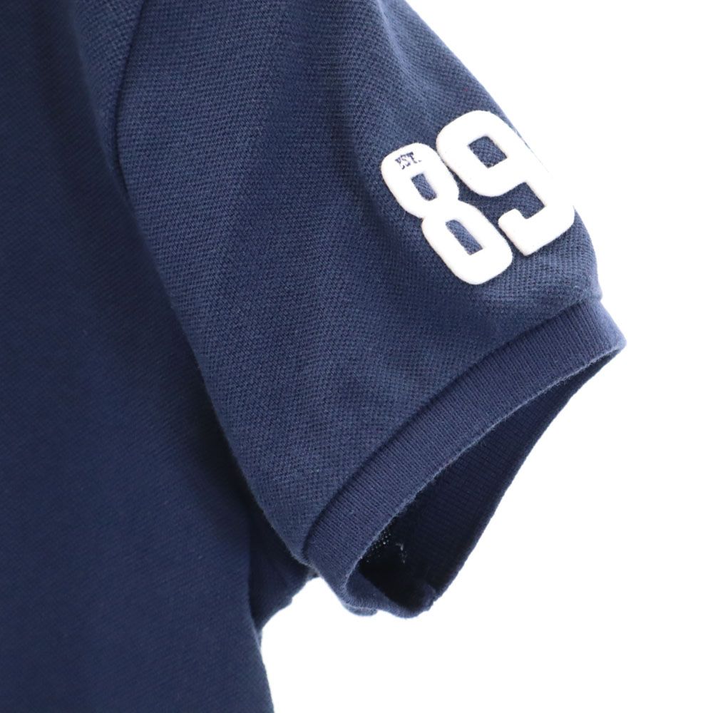 PEARLY GATES パーリーゲイツ 日本製 ゴルフ 半袖 ポロシャツ ネイビー レディース