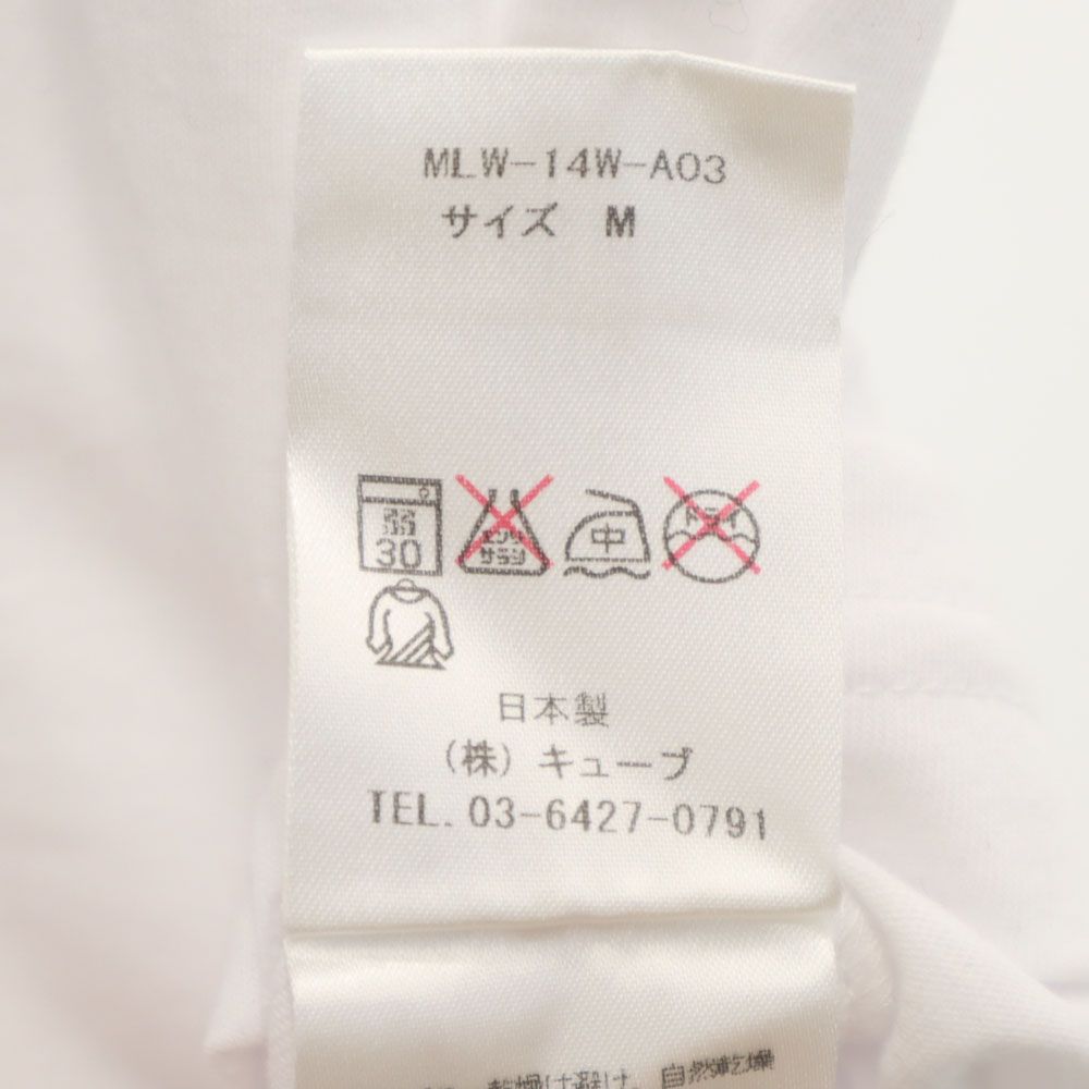 MARK&LONA マークアンドロナ 日本製 半袖 Tシャツ M ホワイト スカル レディース