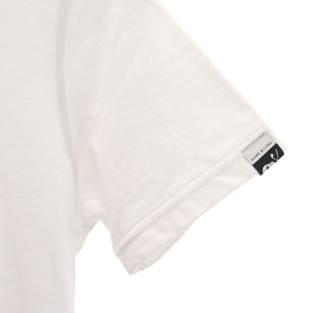 MARK&LONA マークアンドロナ 日本製 半袖 Tシャツ M ホワイト スカル レディース