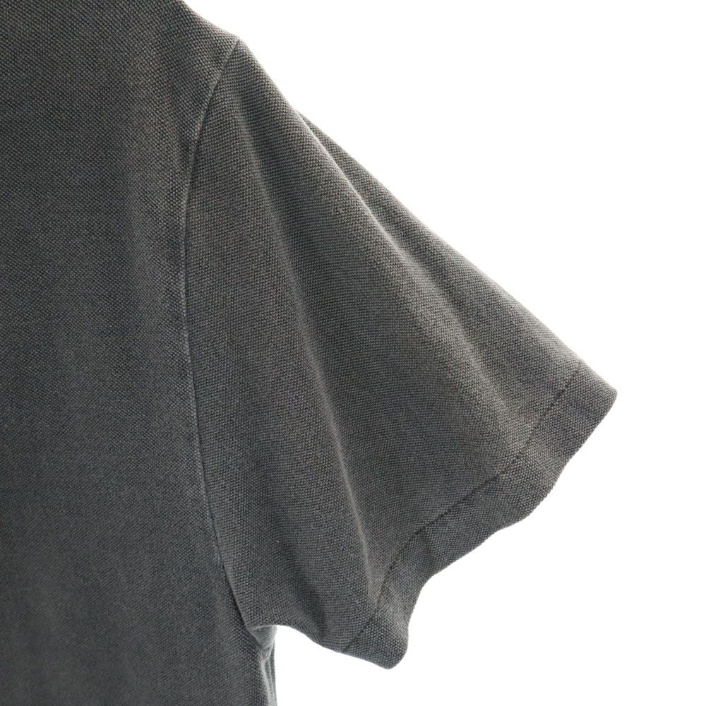 RALPH LAUREN ラルフローレン 半袖 ポロシャツ S グレー 鹿の子 メンズ