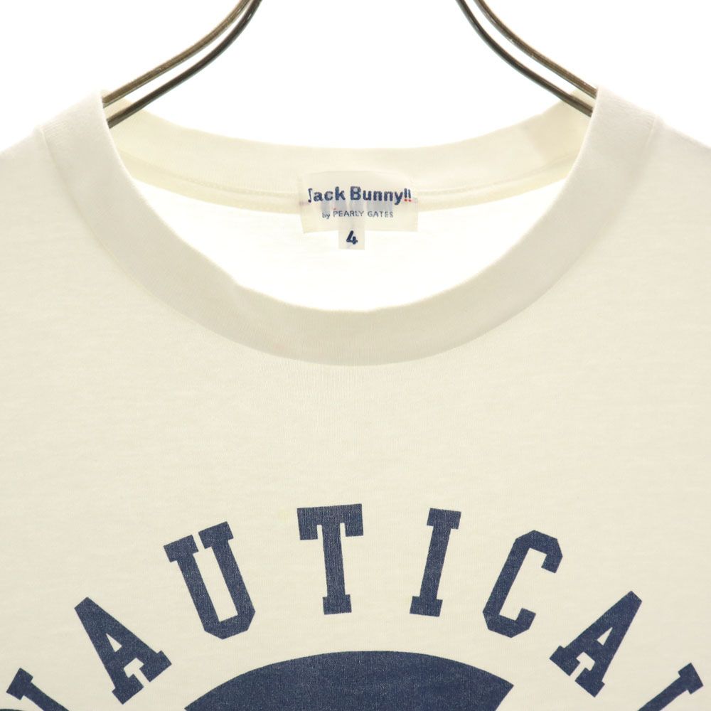 Jack Bunny!! ジャックバニー 半袖 Tシャツ 4 ホワイト メンズ