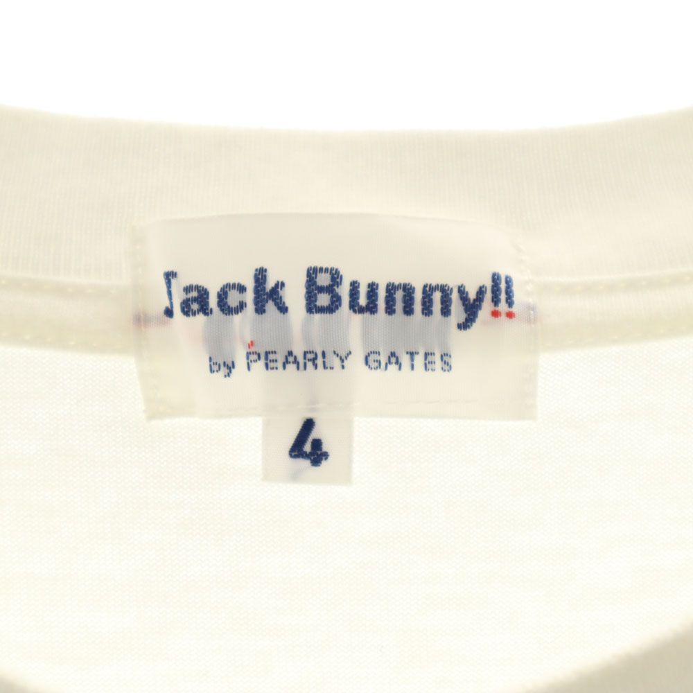 Jack Bunny!! ジャックバニー 半袖 Tシャツ 4 ホワイト メンズ
