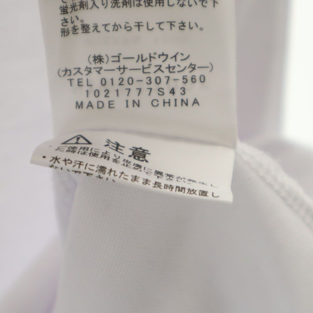 ザノースフェイス NTW32100Y アウトドア プリント 半袖 Tシャツ L ホワイト THE NORTH FACE レディース