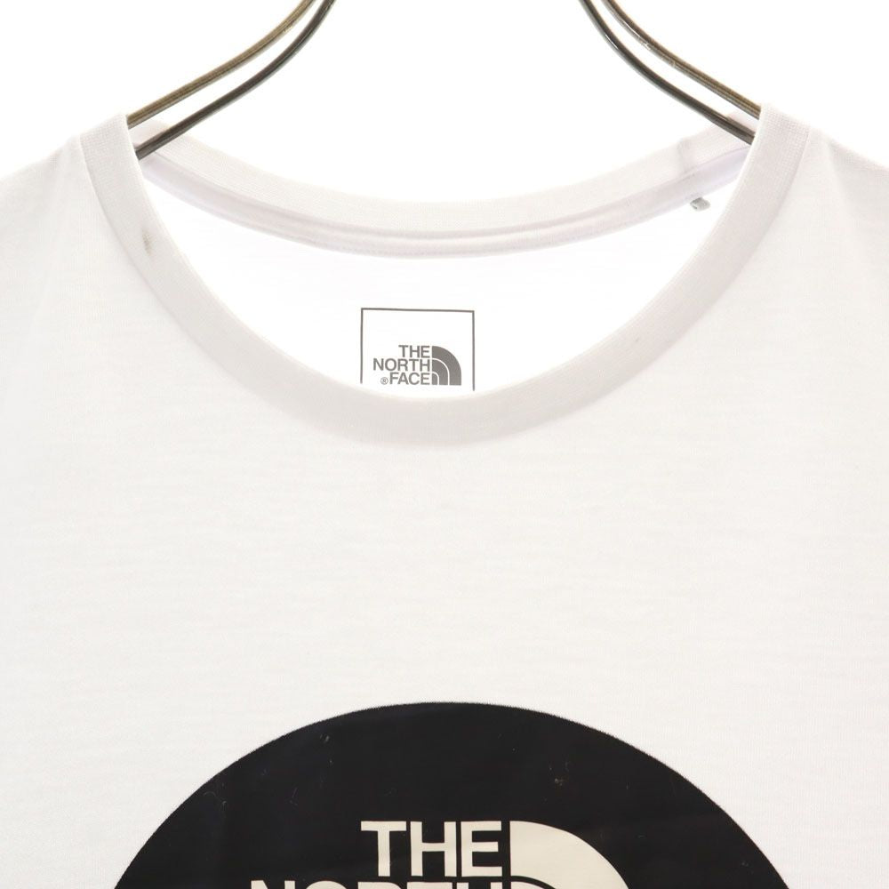 ザノースフェイス NTW32100Y アウトドア プリント 半袖 Tシャツ L ホワイト THE NORTH FACE レディース