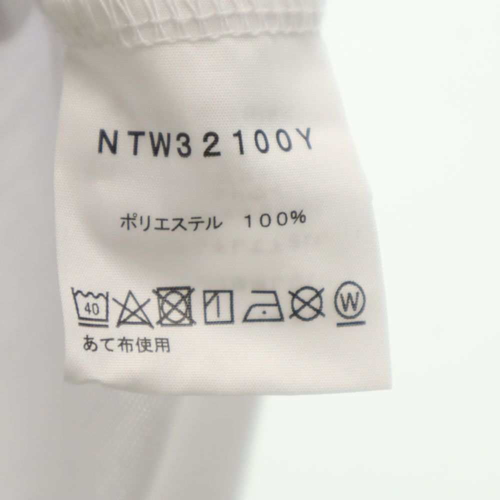 ザノースフェイス NTW32100Y アウトドア プリント 半袖 Tシャツ L ホワイト THE NORTH FACE レディース