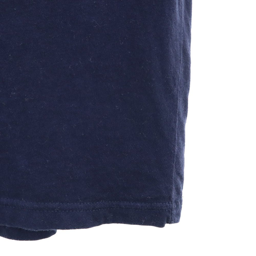 ポロバイラルフローレン バックプリント 半袖 Tシャツ S ネイビー Polo by Ralph Lauren ポケT メンズ