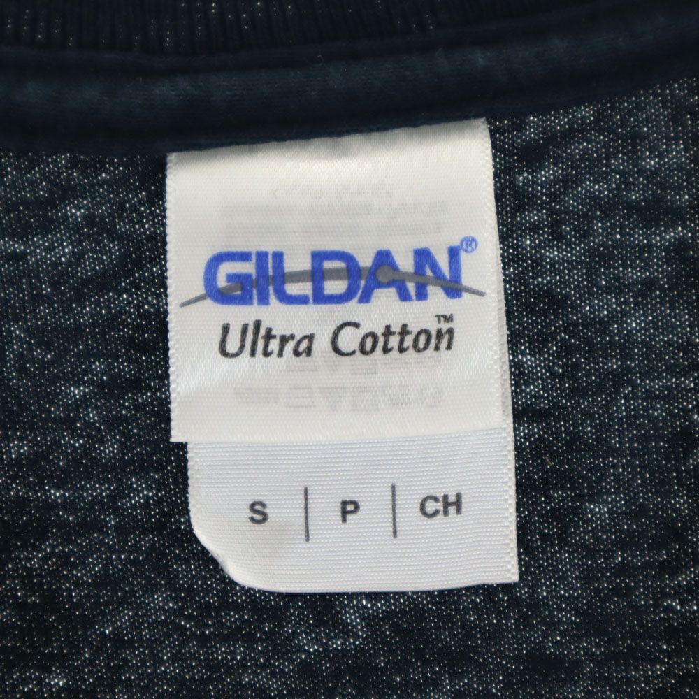 GILDAN ギルダン プリント 半袖 Tシャツ S ネイビー メンズ