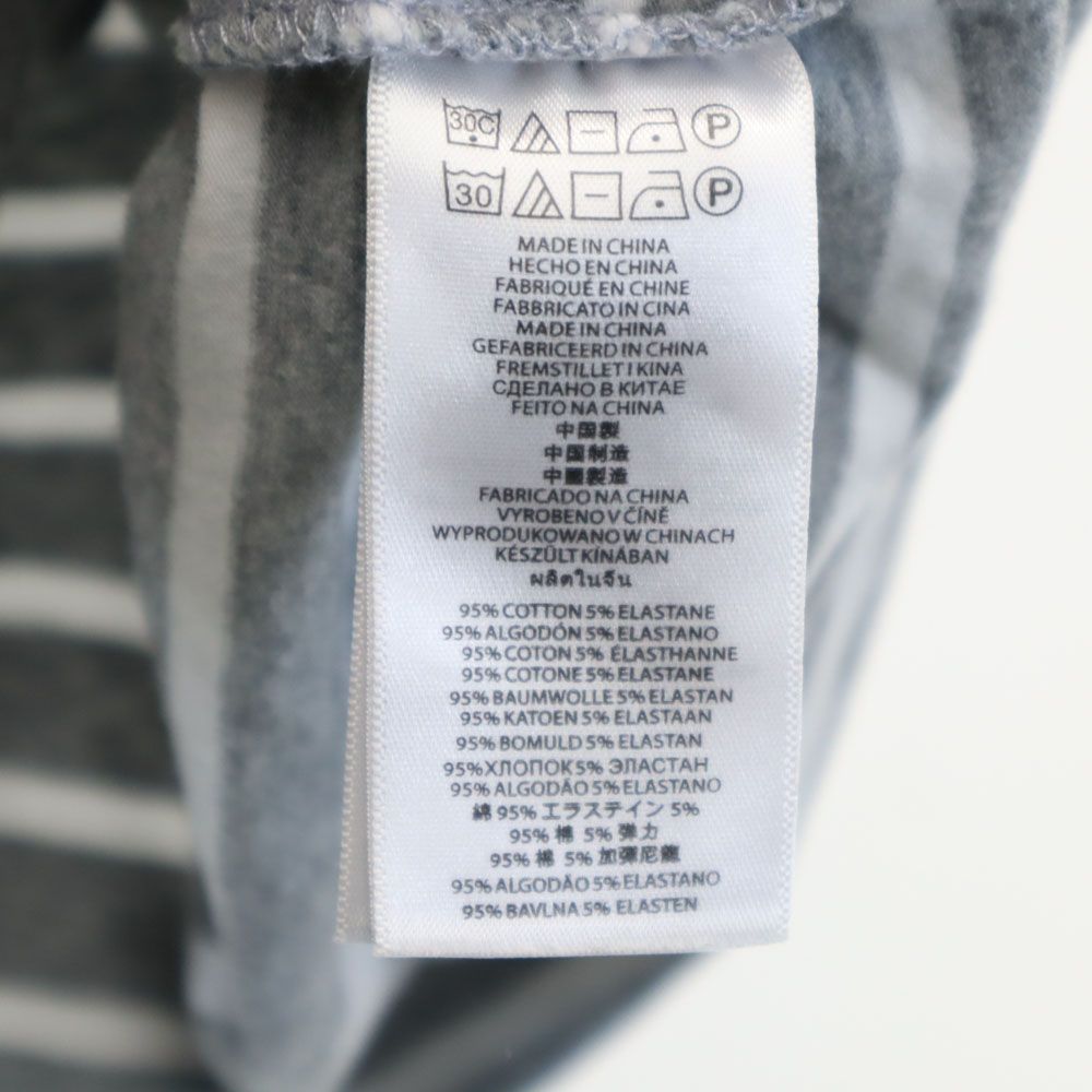 マイケルマイケルコース ボーダー柄 半袖 Tシャツ M グレー MICHAEL MICHAEL KORS レディース