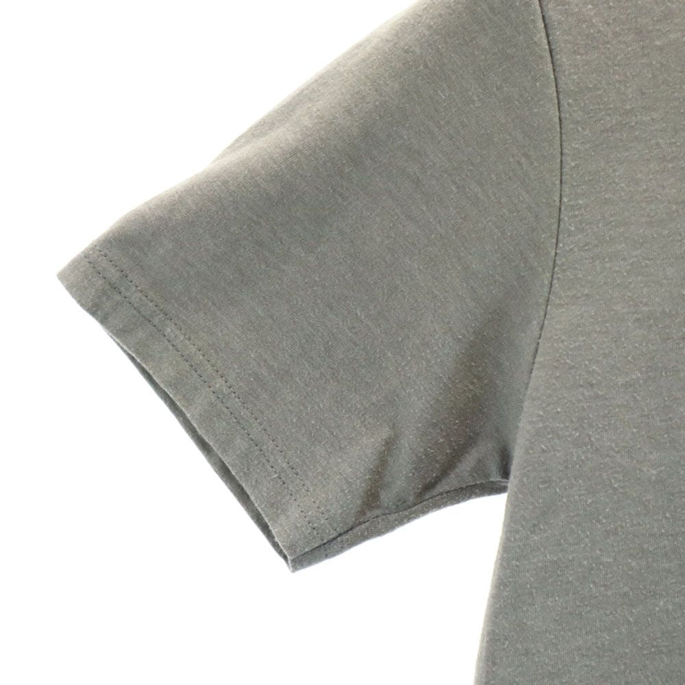 THE NORTH FACE ザノースフェイス アウトドア プリント 半袖 Tシャツ M 10/12 グレー キッズ