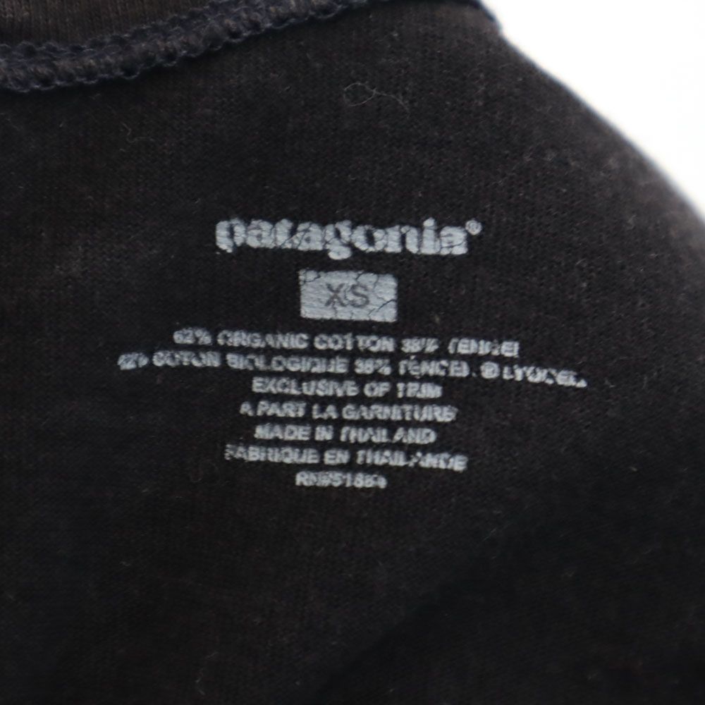 patagonia パタゴニア STY54545SO アウトドア ノースリーブ カットソー XS ブラック レディース