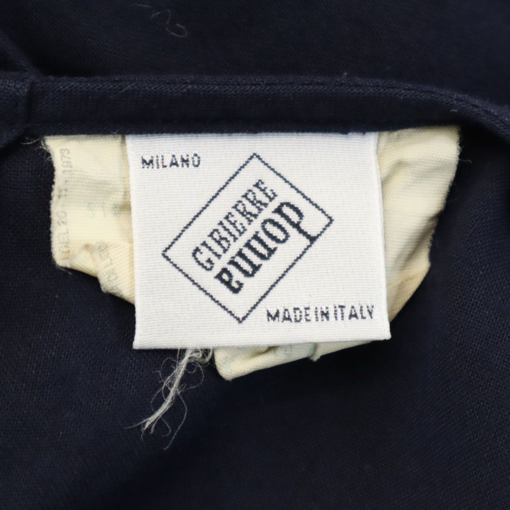 GIBIERRE DONNA ジビエレドンナ 90s リネンブレンド オールド タンクトップ ネイビー系 レディース