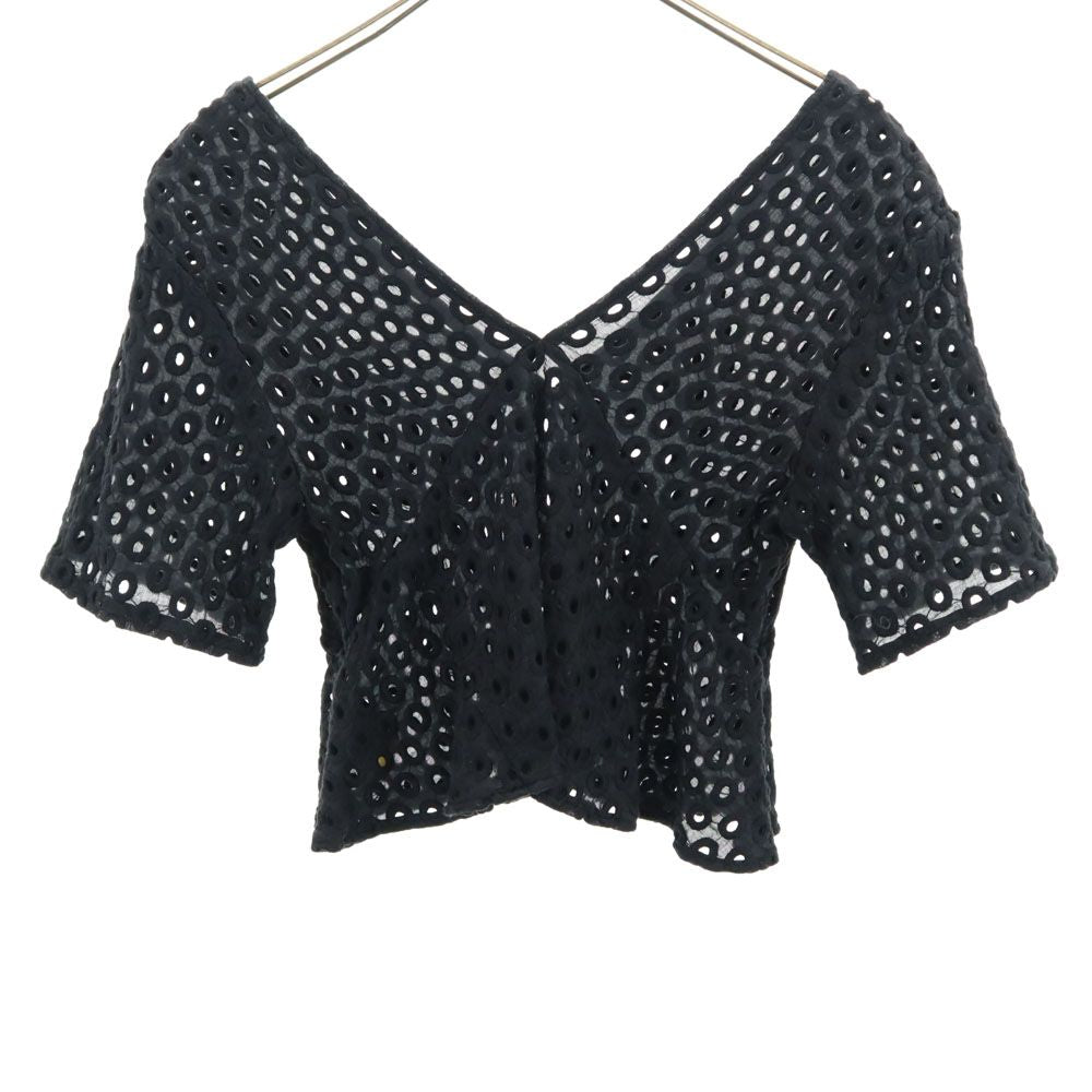 beautiful people ビューティフルピープル 半袖 カットソー 36 ブラック系 レディース