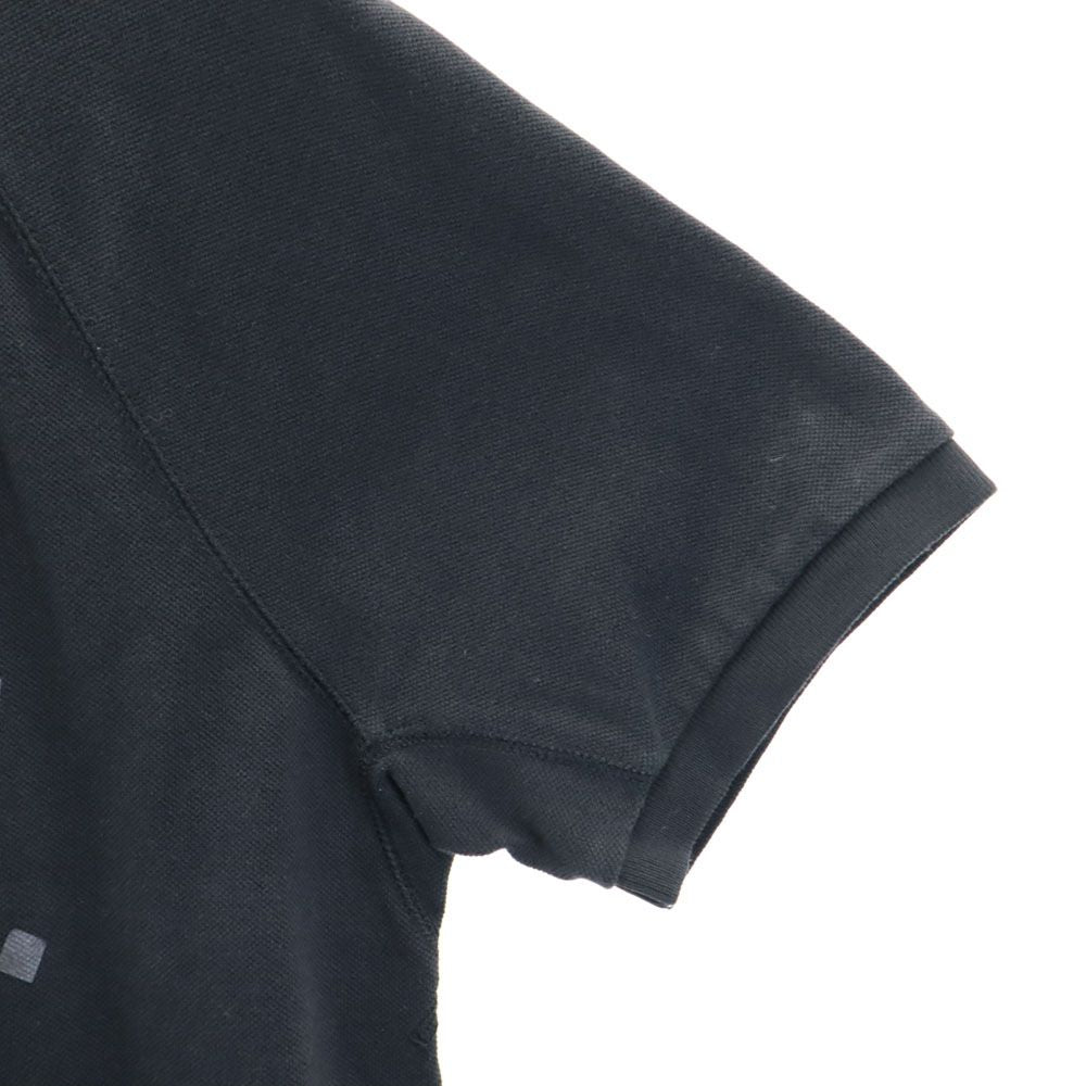 POLO RALPH LAUREN ポロラルフローレン 半袖 カスタムフィット 鹿の子 ポロシャツ M ブラック CUSTOM FIT メンズ