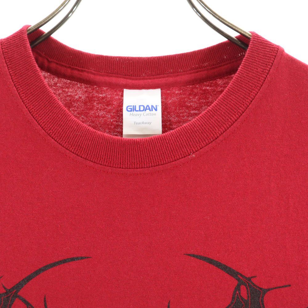 ギルダン 半袖 Tシャツ M レッド GILDAN メンズ