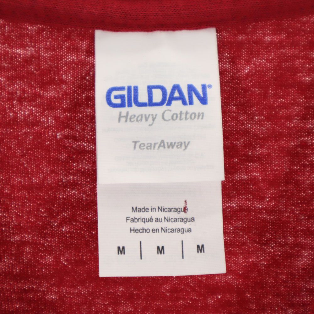 ギルダン 半袖 Tシャツ M レッド GILDAN メンズ