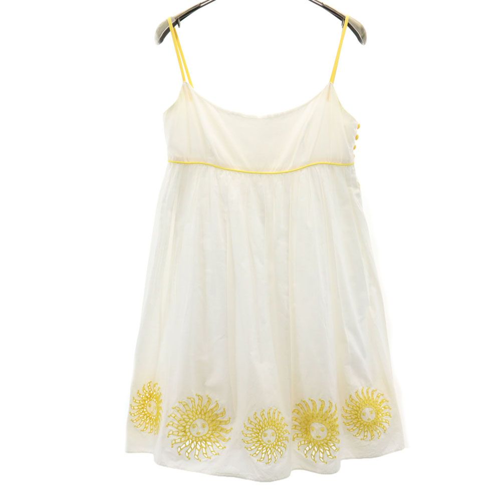 Alilly of NEWYORK キャミソール ミニワンピース 2 白系 レディース