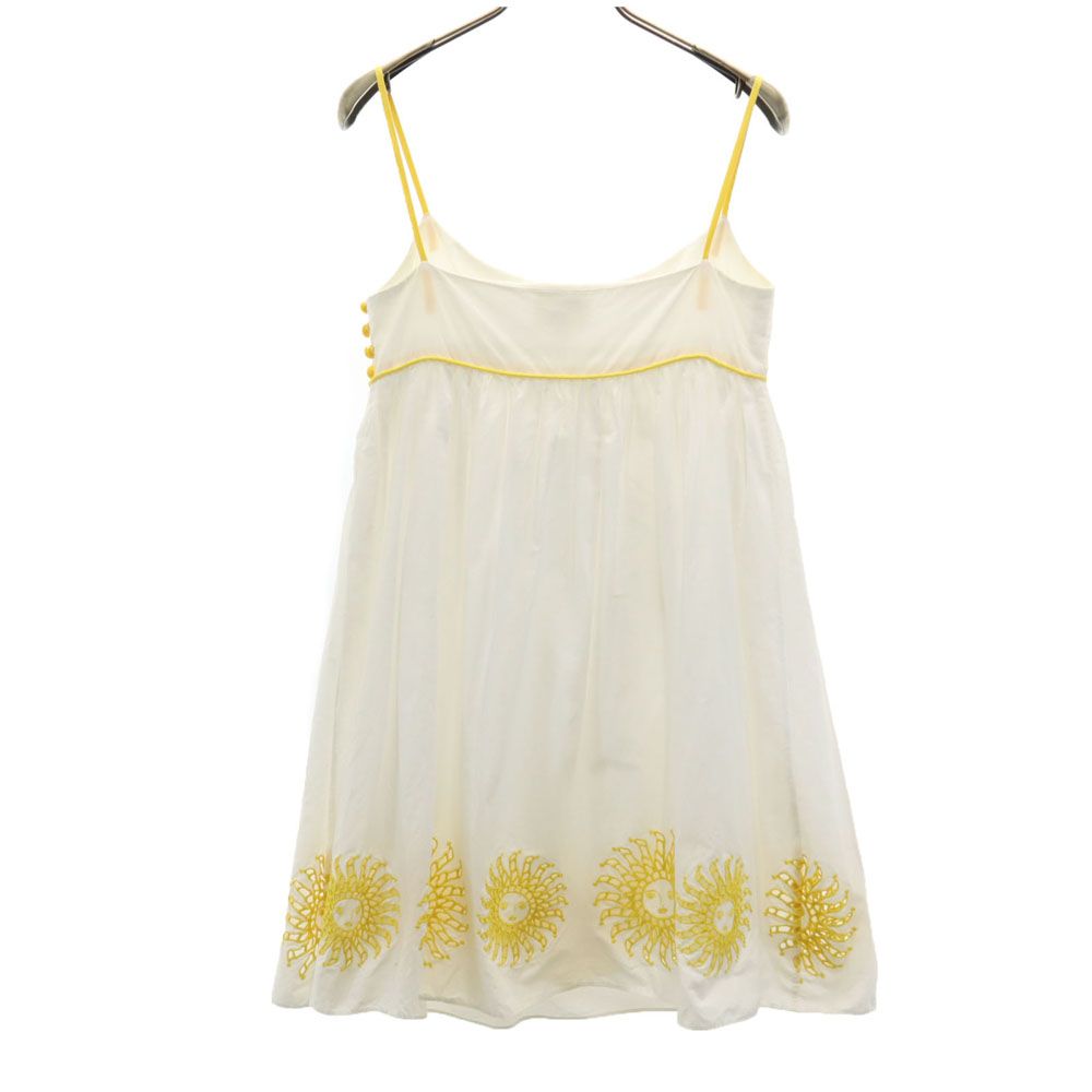 Alilly of NEWYORK キャミソール ミニワンピース 2 白系 レディース