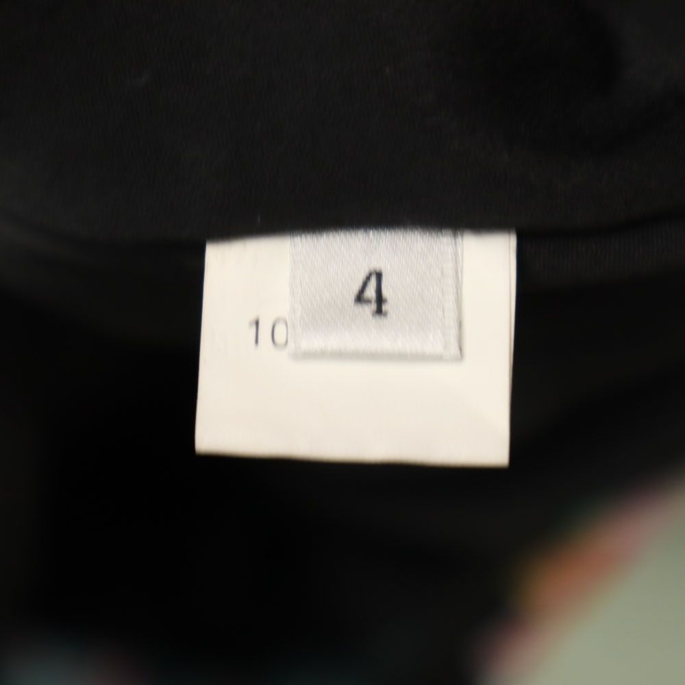 SEE BY CHLOE シーバイクロエ シルク100% ボーダー柄 ノースリーブ ミニワンピース 4 黒系 レディース