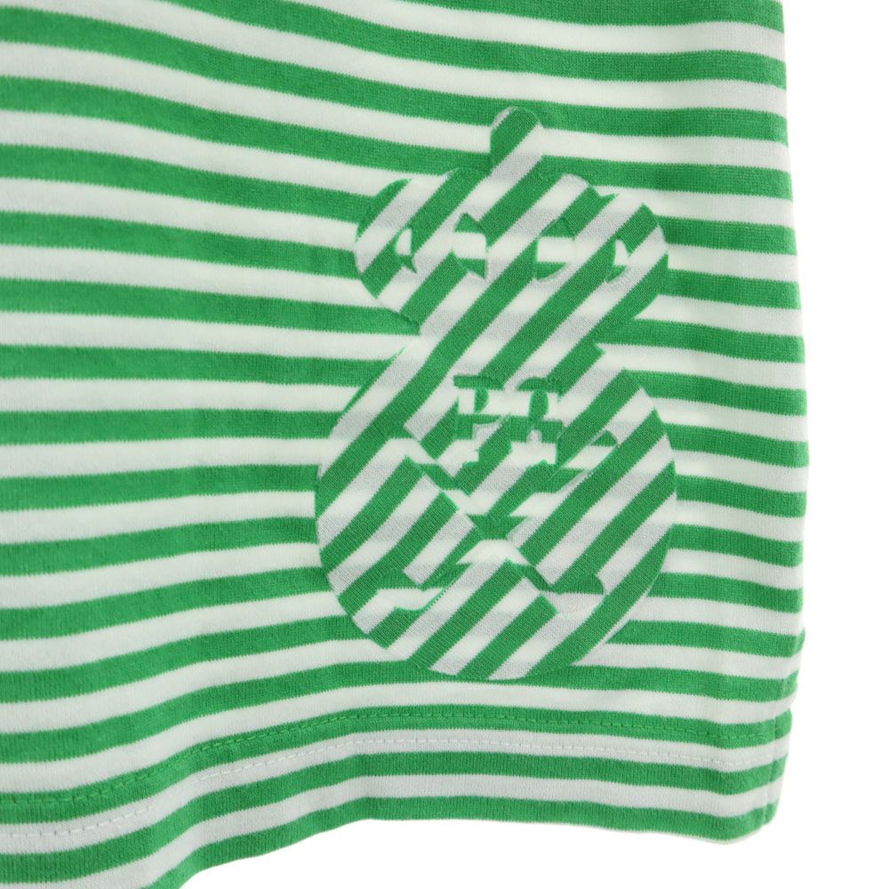 PEARLY GATES パーリーゲイツ 日本製 ゴルフ 半袖 シャツ グリーン系 レディース