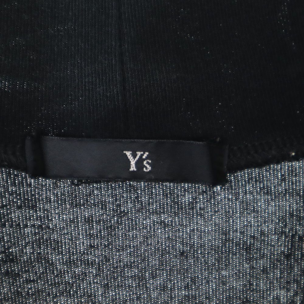 Y's ワイズ 80s ヴィンテージ 半袖 ハイネック Tシャツ ブラック レディース