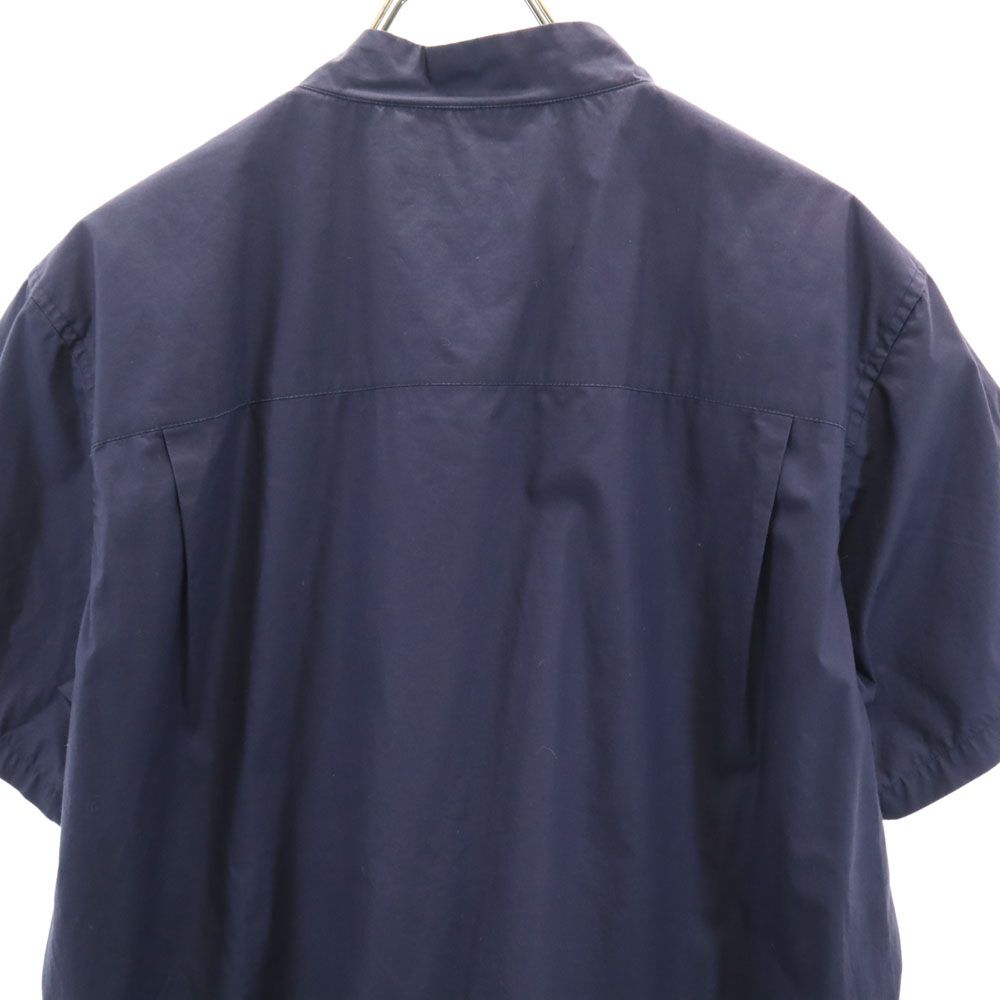 SASQUATCHfabrix. サスクワァッチファブリックス 日本製 半袖 シャツ XL ネイビー プルオーバー メンズ