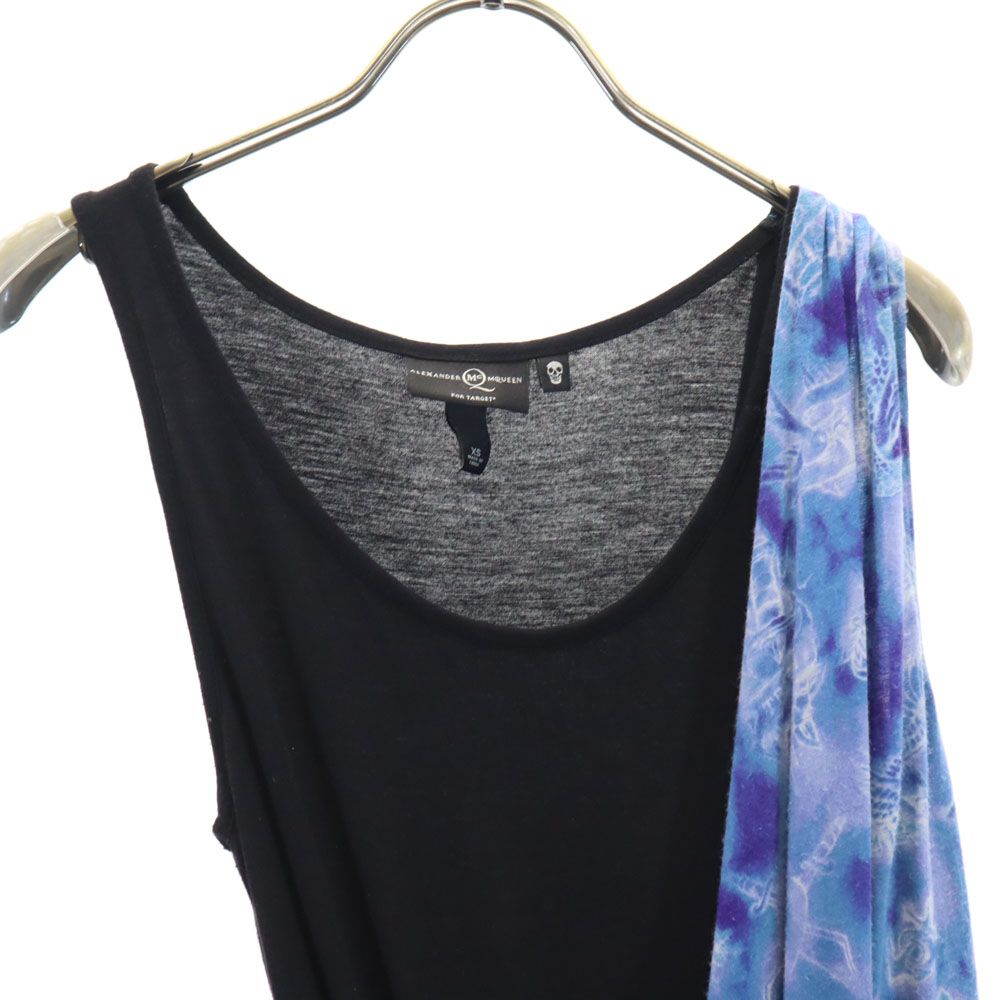 Alexander McQueen アレキサンダーマックイーン デザイン タンクトップ XS ブラック系 レディース