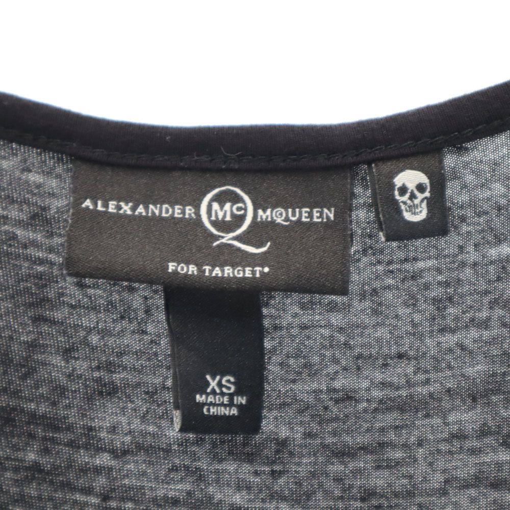 Alexander McQueen アレキサンダーマックイーン デザイン タンクトップ XS ブラック系 レディース