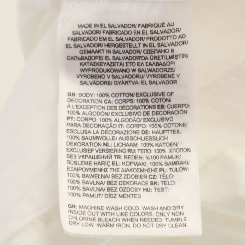 THE NORTH FACE ノースフェイス バックプリント 半袖 Tシャツ S ホワイト系 メンズ