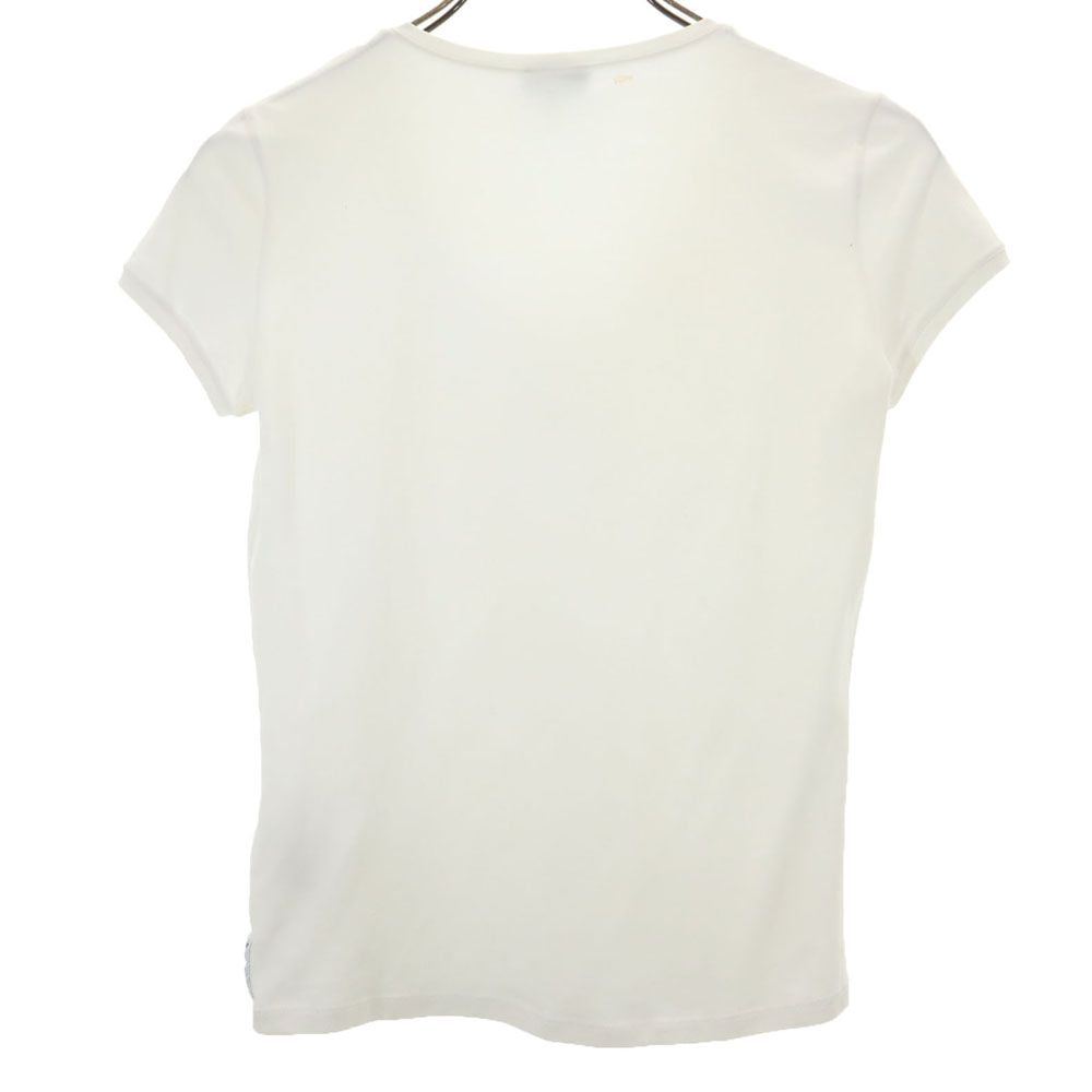 ARMANI JEANS アルマーニジーンズ 半袖 Tシャツ S ホワイト系 レディース