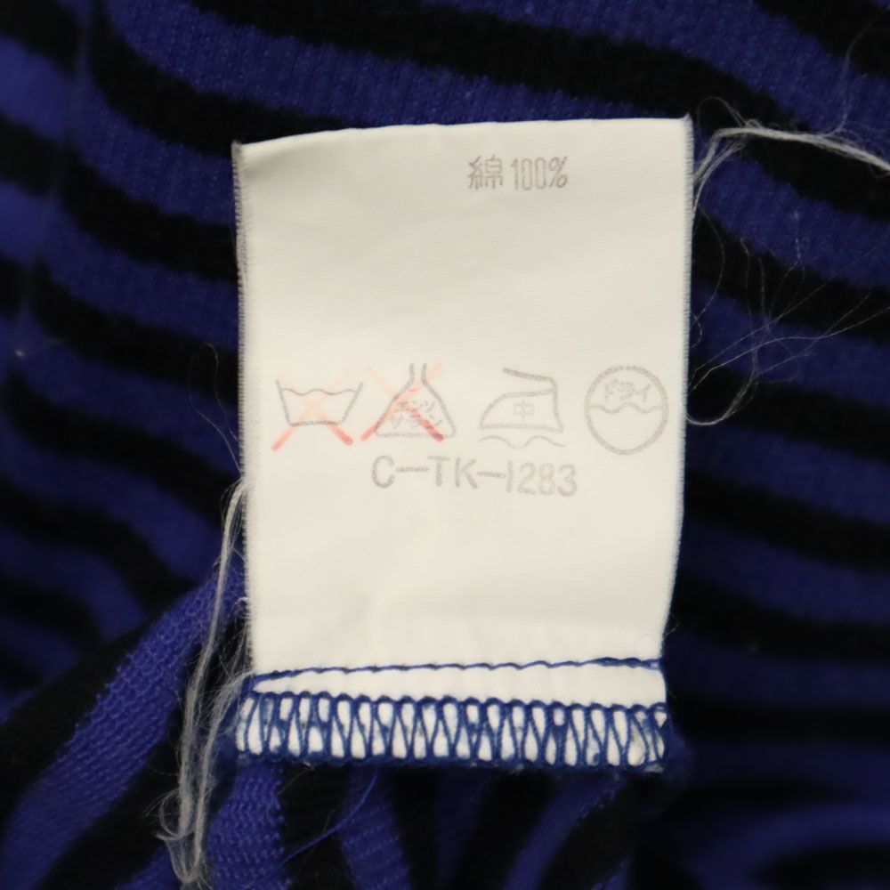 GIVENCHY ジバンシィ 80s 90s オールド ボーダー柄 ノースリーブ タンクトップ 9 パープル Life レディース