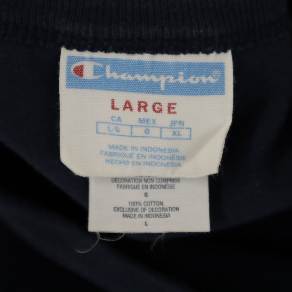 Champion チャンピオン 半袖 Tシャツ L ネイビー メンズ