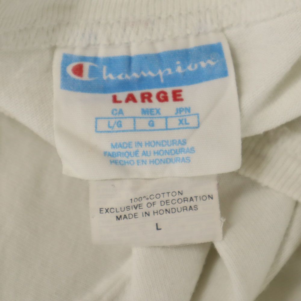 Champion チャンピオン 半袖 Tシャツ L ホワイト系 メンズ