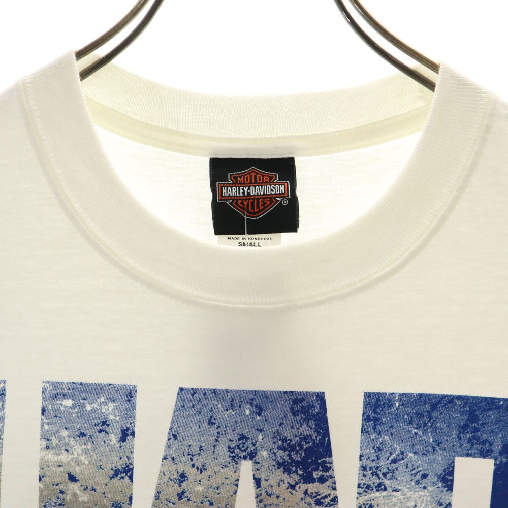 ハーレーダビッドソン 半袖 Tシャツ S ホワイト HARLEY DAVIDSON メンズ