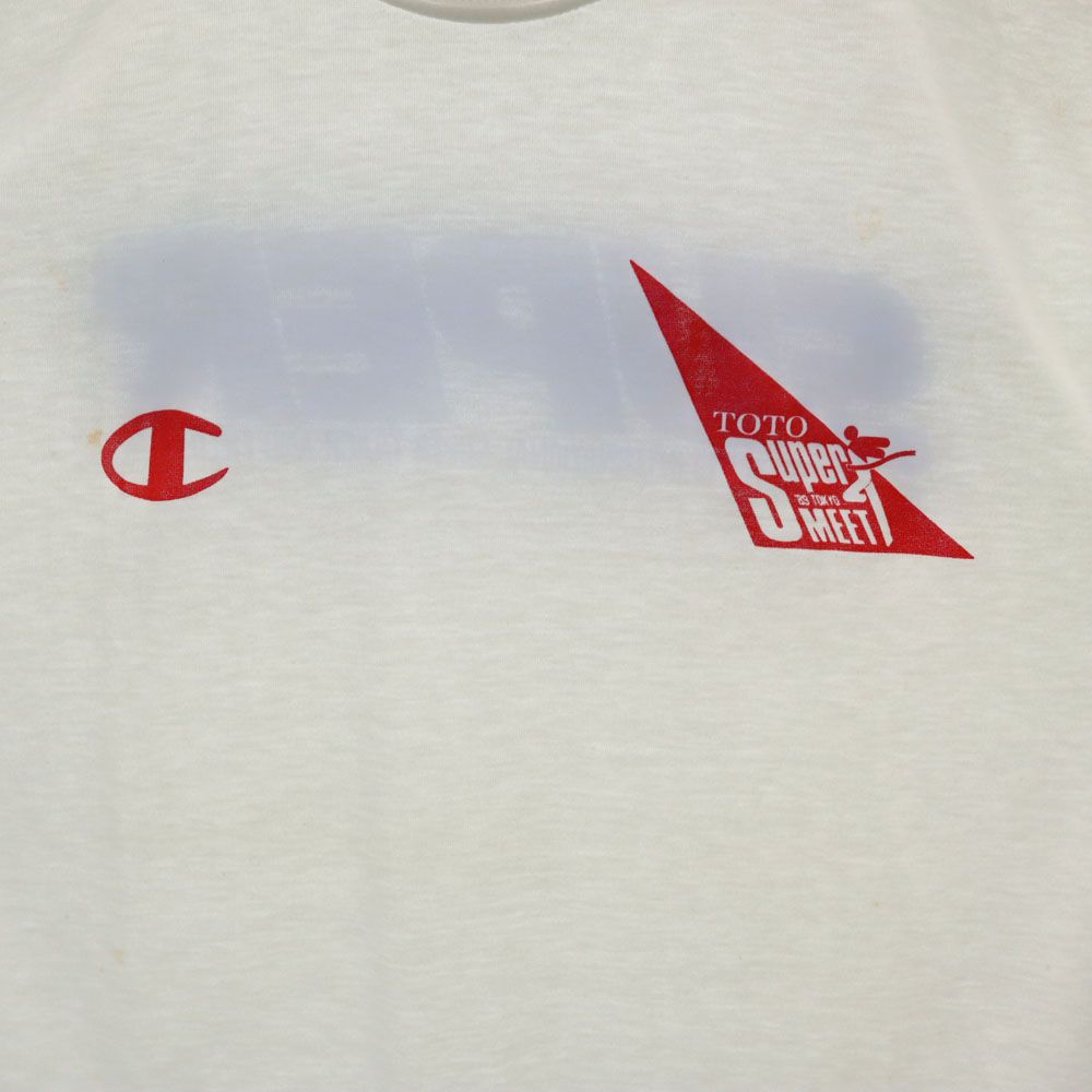 チャンピオン 日本製 半袖 Tシャツ XO ホワイト Champion メンズ