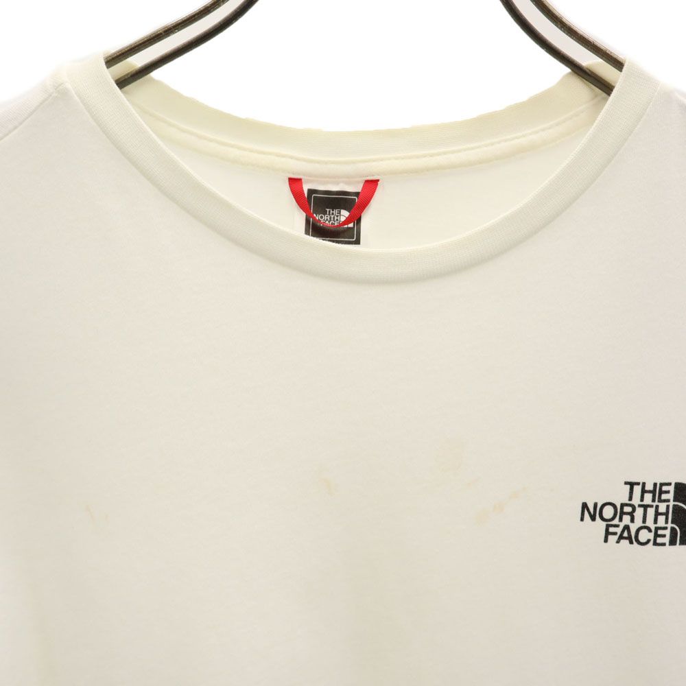 ザノースフェイス アウトドア 半袖 Tシャツ S ホワイト THE NORTH FACE メンズ