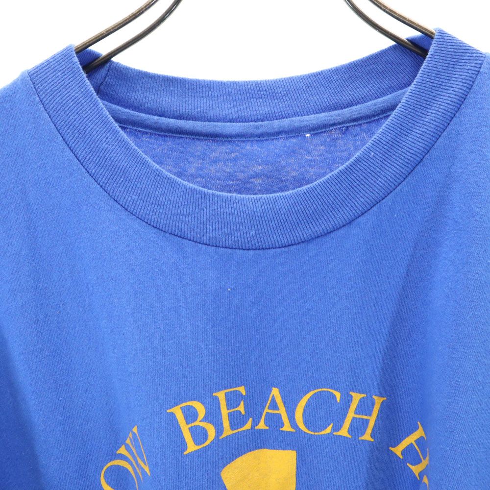 OLD オールド 80s 90s 半袖 Tシャツ ブルー系 メンズ