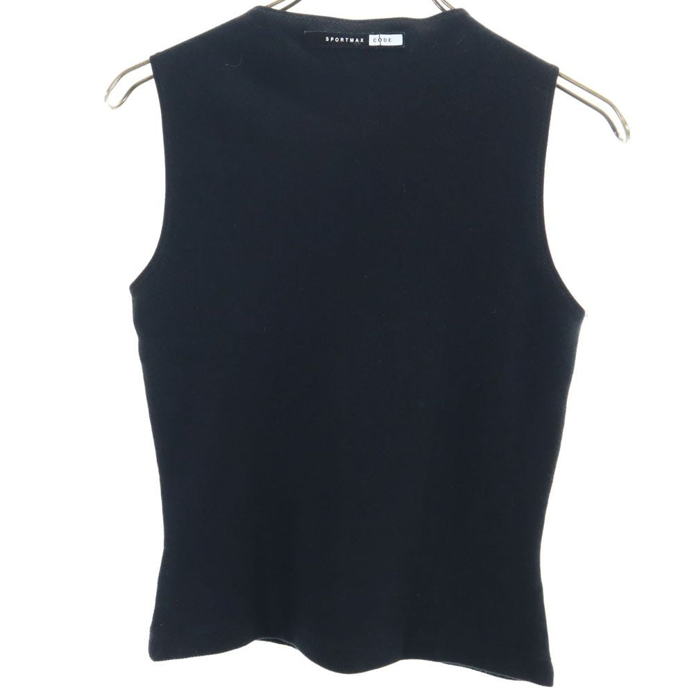 SPORTMAX CODE スポーツマックスコード ノースリーブ タンクトップ ブラック レディース