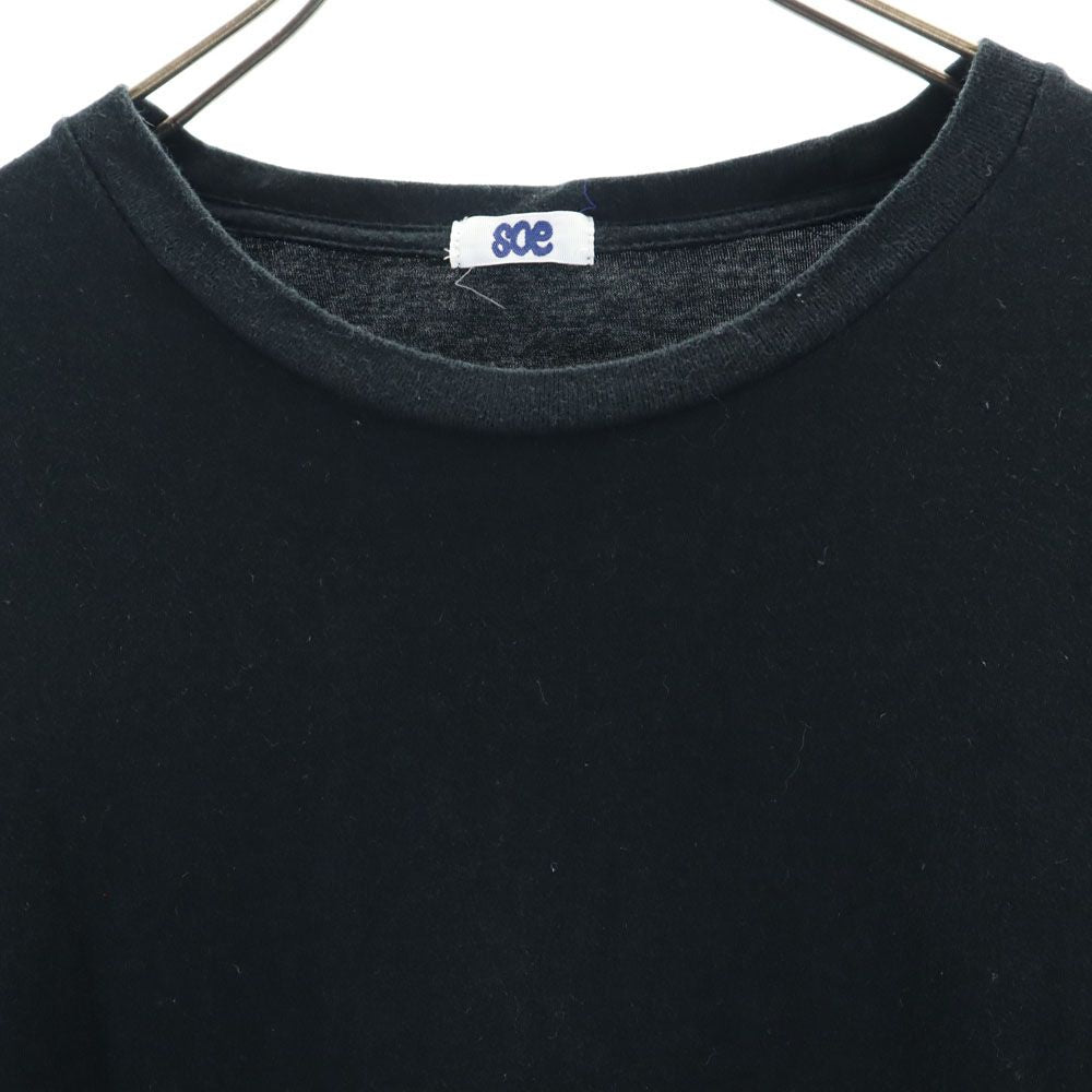 soe ソーイ 半袖 Tシャツ ブラック レディース