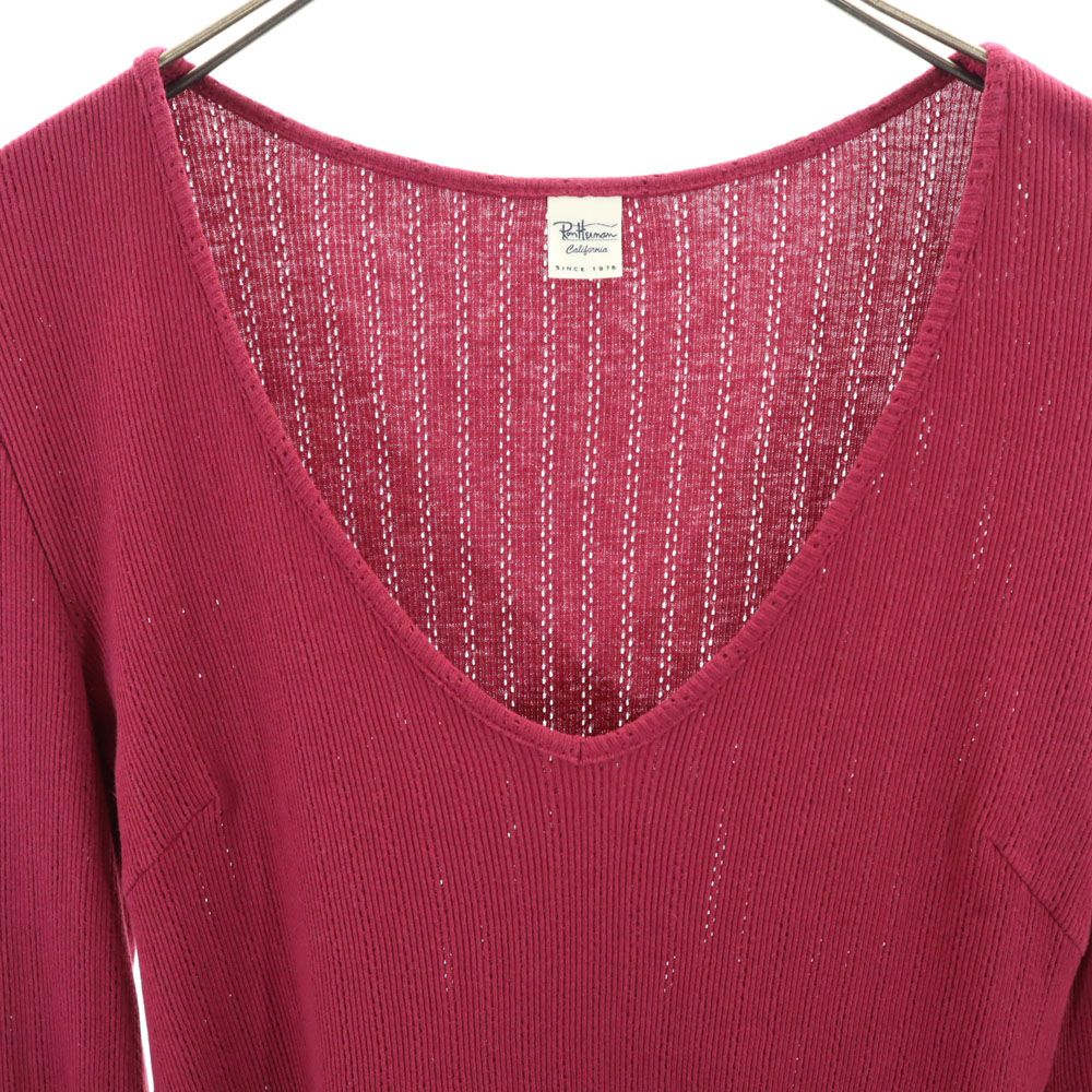 Ron Herman ロンハーマン 長袖 カットソー S エンジ California レディース