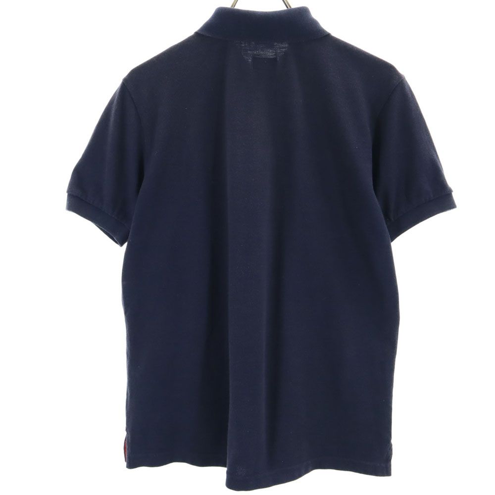 Champion チャンピオン エクストララージ コラボ 半袖 ポロシャツ M ネイビー 鹿の子 メンズ