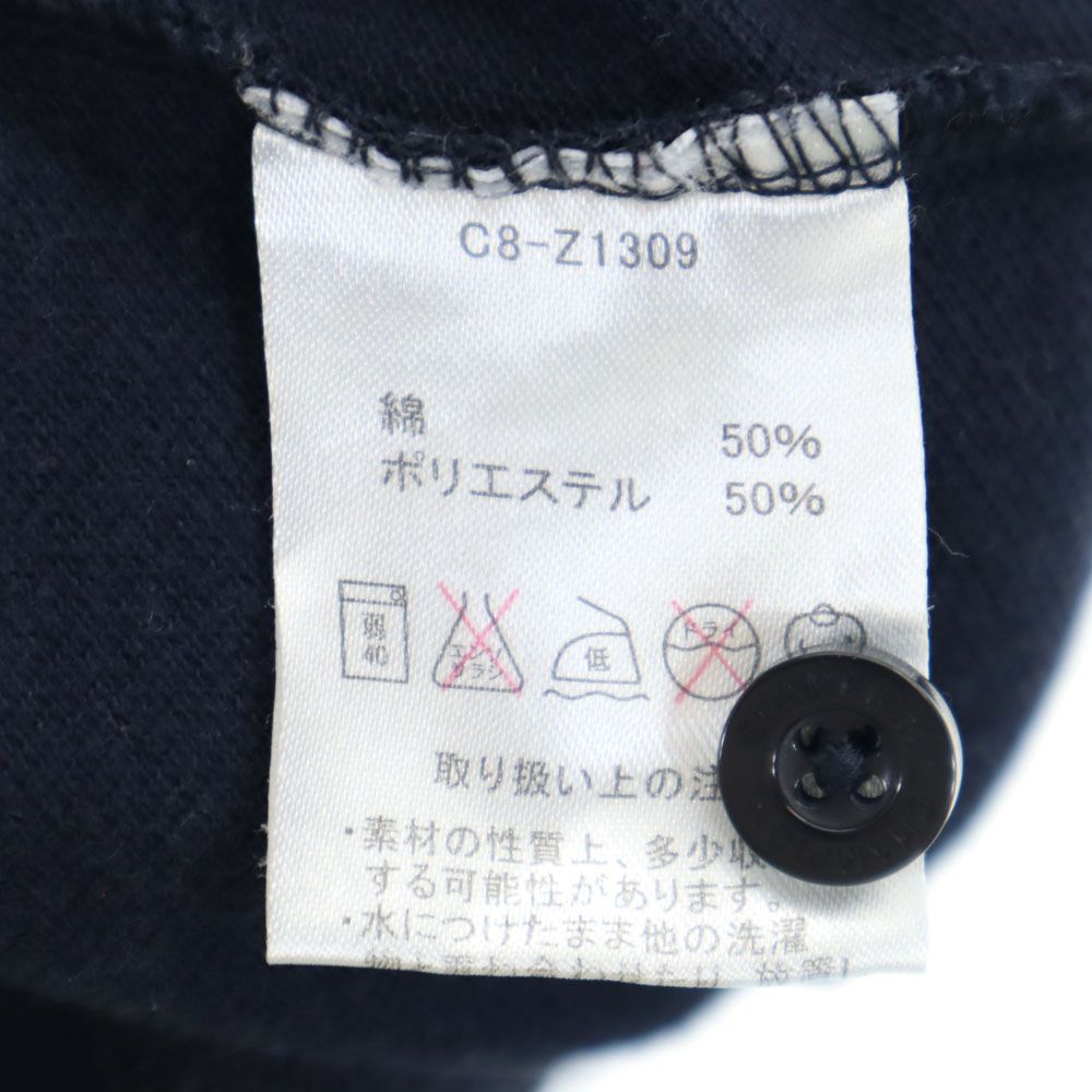 Champion チャンピオン エクストララージ コラボ 半袖 ポロシャツ M ネイビー 鹿の子 メンズ