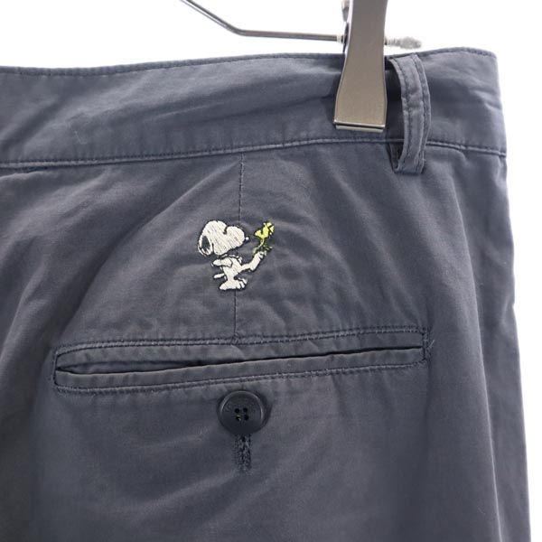 アイスバーグ イタリア製 スヌーピー刺繍 パンツ 48 グレー系 ICEBERG メンズ