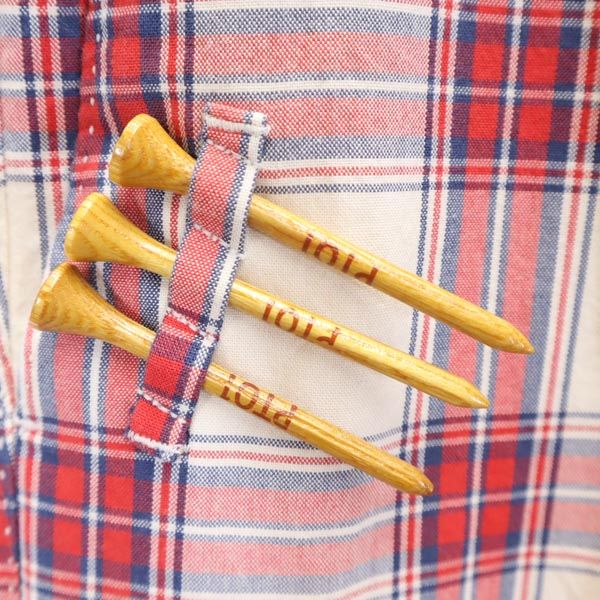 PT01 ピーティーゼロウーノ チェック ゴルフ パンツ 46 ホワイト系×レッド系 ティー付き ボタンフライ メンズ