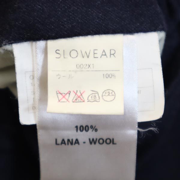 SLOWEAR スローウエア スラックスパンツ 44 ネイビー系 メンズ
