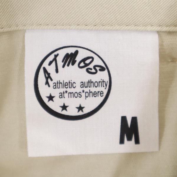 atmos アトモス レオパード柄 切替 カーゴパンツ M アイボリー メンズ