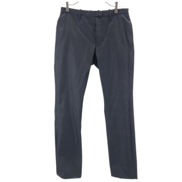 ANREALAGE アンリアレイジ リバーシブル スラックスパンツ S グレー/青系 ボタンフライ メンズ