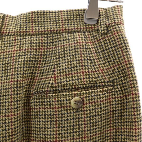 L.L.Bean エルエルビーン 80s ヴィンテージ ウール 千鳥格子 スラックスパンツ 8P レディース