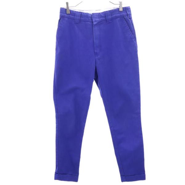 HYKE ハイク 日本製 ロングパンツ 2 ブルー系 レディース