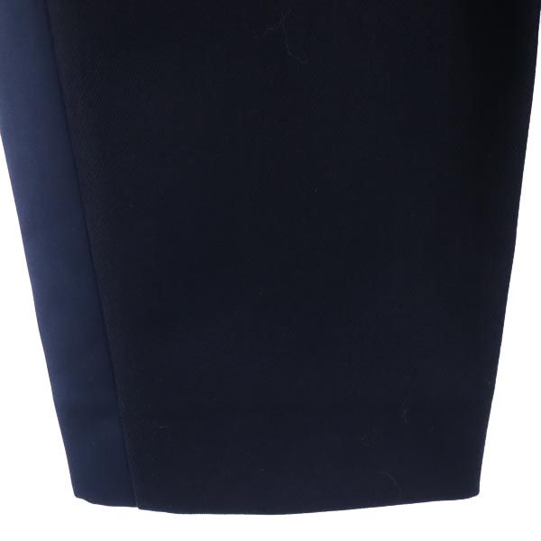 未使用 Emporio Armani エンポリオアルマーニ サイドライン セレモニー パンツ 130cm ネイビー系 テーパード キッズ